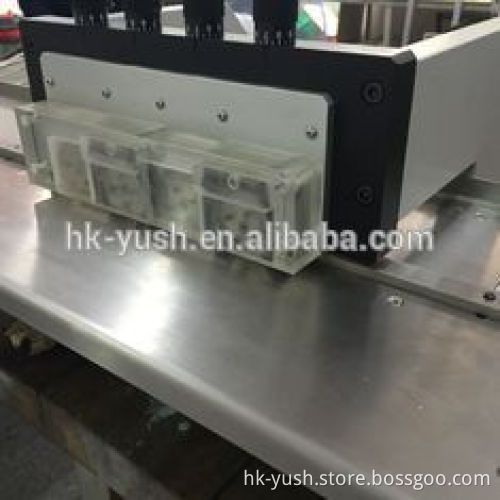 pcb depaneling machine cutting led strip with fast speed